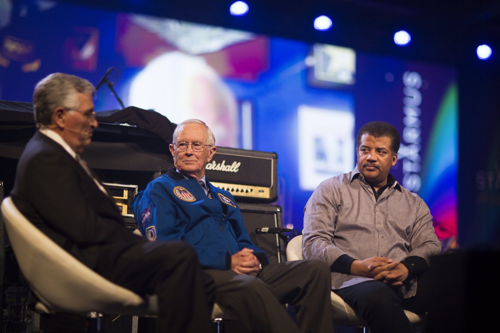 Astronauci na festiwalu naukowym Starmus